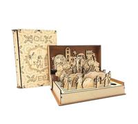 Fangxuee Kit di Decorazione per Scena di Resurrezione di Pasqua, Kit DIY per Libri di Pasqua, Decorazione Domestica Fatta A Mano per La Settimana Santa