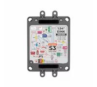 Fangxuee Kit di Sensori di Monitoraggio Della Qualità 'Aria Kit Schermo A Inchiostro da 1,54 Pollici con SEN55 e SCD40 per il Dispositivo IoT Programmabile di Rilevamento 'Aria