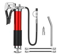 Fangxuee Kit di Strumenti per Grasso Olio Impugnatura Manuale Accoppiatore per Pompaggio Ad Alta Pressione Strumento di Manutenzione per Carichi Pesanti per Iniezione di Ingrassaggio 400CC