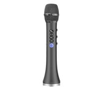 Fangxuee L-698DSP 20W Microfono Bluetooth con Altoparlante Wireless per Una Migliore qualità del Suono, Colore Nero