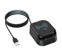Fangxuee Lettore di Schede USB2.0 per Dichiarazione Fiscale del Bancomat NFC Lettore di Schede Smart Card per Contatto con IC