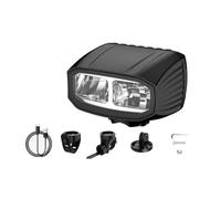 Fangxuee Luci per Bicicletta per La Guida Notturna, Luci per Bicicletta A LED Ricaricabili, Luce per Bicicletta, per Bicicletta Impermeabile e Ricaricabile Tramite USB B