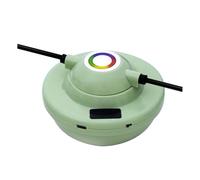 Fangxuee Macchina per Saltare Elettrica Automatica Che La Corda per Saltare per Bambini Corda per Saltare Fili Esercizio per Interni/Esterni Verde