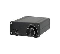 Fangxuee Mini Amplificatore di Potenza Digitale TPA3116 Doppio HiFi Stereo Amp Audiophile-Grade 2.0 Canali 50Wx2