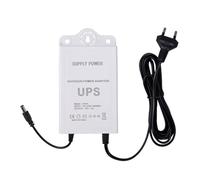 Fangxuee Mini Backup Backup Alimentazione Uninterrupt Alimentare per Telecamere di Sicurezza del Router Moderno WiFi 12V-2A 5400MAH ups PROCETTORE UE