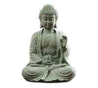 Fangxuee Mini Buddismo Figurina Figurina Decorazione della Decorazione Statue Scrivania Topper Tablescape Arenaria Thailandese Arredamento per la Casa