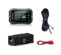 Fangxuee Misuratore di Coulomb WiFi KM140F 400A Volt-Ammeter Tester di capacità della Batteria RV Power Monitor per Tutte Le Batterie