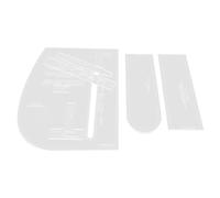 Fangxuee Modello in Acrilico per Borsa A Tracolla, Modelli in Pelle Acrilica con Motivo in Pelle per A Tracolla di capacità, -42