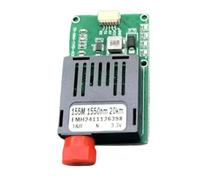 Fangxuee Modulo Trasmettitore Ottico Ttl per Interfaccia FC RX/TX/AV/VCC/GND del Drone Modulo Ottico Ttl A Fibra Ottica estremità A Terra