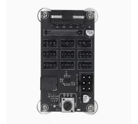 Fangxuee Modulo Ventola Controller Velocità Ventola Case Computer Hub Ventola A 9 Canali PWM Alimentatore Regolatore Velocità Ventola Violenta Ad Alta Potenza