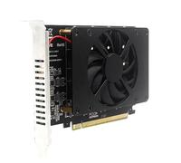 Fangxuee NVME PCI-e X16 Scheda Splitter 4 X 32 Gbps con Dissipatore di 4 Disco PCIe 4.0 X16 Switch A 4 M. Adattatore di Porte
