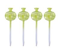 Fangxuee Palline per L' Delle Piante 4Pack Inserti per Vasi Autoirriganti per Piante da Interno e da Esterno Bulbi Automatici per L' Delle Piante, Facili da Usare Finitura di Alt