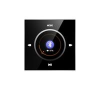 Fangxuee Pannello di Controllo Audio Bluetooth Montato A Parete 86 con Altoparlanti del Soffitto 'Amplificatore 2x25W per Il di Musica di Sottofondo Casa A