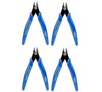 Fangxuee Pinze da Taglio Laterali da 5 Pollici, Pinze Diagonali Multifunzione Ad Alta Leva con Impugnatura Ergonomica