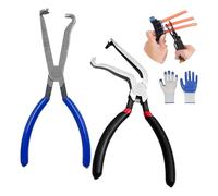 Fangxuee Pinze Fixion Tools per Scollegare I Cavi Elettrici Dalle Auto, Pinze Connettore Elettrico per Spine A Pulsante.