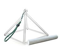 Fangxuee Piramide di Meditazione Tripode Geometrico Campana Eolica per la Meditazione Dello Yoga Strumento A Percussione