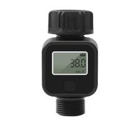 Fangxuee Registratore Flusso D'Acqua Misuratore Digitale del Flusso D'Acqua Contatore 'Acqua per Tubo 3/4 Pollici per Misurare L'Utilizzo e il Flusso 'Acqua Nei Giardini All'Aperto
