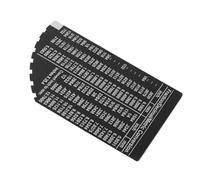 Fangxuee Righello per Calibro Azione Delle Corde, Calibro Impostazione Chitarra, Strumento di Misurazione del Liutaio per Delle Corde per Chitarre Basso Acustiche Elettriche