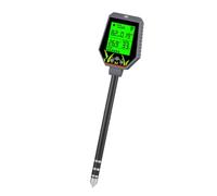 Fangxuee Rilevatore di Suolo Multifunzionale Digitale 6 In 1 Misuratore di PH Elettrico Multifunzionale Test Digitale del Suolo