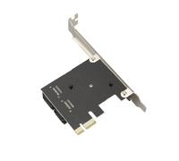 Fangxuee SATA 4 Porta PCIE/PCI Express 3.0 Expansion Card Adattatore di Estensione per la Scheda Immagine HDD