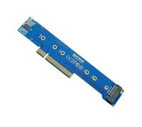 Fangxuee Scheda Adattatore per Chassis 1U PCIe 3.0 4.0 X8 A 2 Pezzi NVMe M.2 NGFF Scheda Adattatore Scheda Splitter SSD