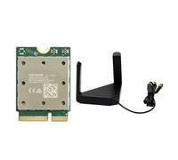 Fangxuee Scheda di Rete Wireless Bluetooth 5.4 WiFi7 QCNCM865 5800M Tri Band 2.4G/5G/6Ghz M.2 NGFF Adattatore di Rete Wireless A