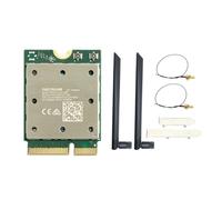 Fangxuee Scheda di Rete Wireless Bluetooth 5.4 WiFi7 QCNCM865 Tri Band 2.4G/5G/6Ghz 5800M M.2 NGFF