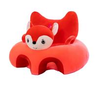 Fangxuee Sedia di Supporto per Divano per Bambini, Morbido Peluche, Animale da, Sedia per Bambini, per Imparare, Rosso