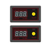 Fangxuee Set di Controller di Velocità Della Ventola da 2 Pwm, 9-60 V DC, 12A 500W, Frequenza Regolabile per Motori da 5 V 12v 24V