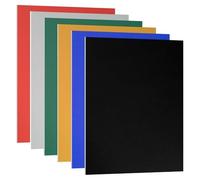 Fangxuee Set di Fogli di Alluminio Anodizzato 7x5x1/32 Pollici, Spazi Vuoti per Incisione Spessi 0,8 mm per Incisione DIY Casa