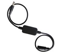 Fangxuee Strumento di Ripristino della DC Power Manager Router 72 Ore Riavvia Automatica Modem in Fibra Timer Black
