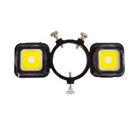 Fangxuee Strumento di Spruzzatura Portatile Alimentato da Batteria al Litio USB con Luce A Doppio Bulbo LED - Spruzzatore di Portatile con Torcia Elettrica