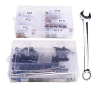 Fangxuee Strumento per Rivetti Manuali Rivettatura Rivettatrice Manuale Filettata Inserti per Targhe Metalliche Rivetti o Filettature per Auto Strumento