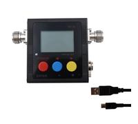 Fangxuee SW-102S VHF/UHF Digitale 125-525 Mhz SO239 Connettore di Alimentazione e Misuratore SWR (SW102-S) Sostituzione Spina UE