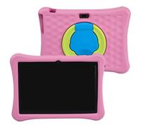 Fangxuee Tablet per Bambini da 10 Pollici per A133 Android 4+64G Macchina per L'Apprendimento Intelligente con Controllo Genitoriale Tablet Eva Spina UE Rosa