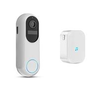 Fangxuee Telecamera Wireless 1080p Video Smart Video con Visione Notturna A Due Vie CHIME A
