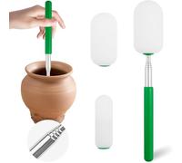 Fangxuee Telescoping Spugne di Ceramiche per le Bastoncini di Spugna per Argilla Che Rimuove L'Acqua In Eccesso da Forme Alte o Strette
