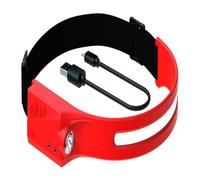 Fangxuee Torcia Frontale A Induzione A LED, Luce di Ricerca da, Luce Frontale Ricaricabile Tramite USB, Luce da per La Pesca con Batteria Integrata, C