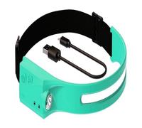 Fangxuee Torcia Frontale A Induzione A LED, Luce di Ricerca da, Luce Frontale Ricaricabile Tramite USB, Luce da per La Pesca con Batteria Integrata, D