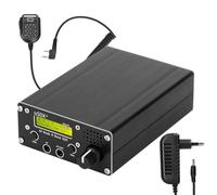 Fangxuee Trasmettitore SSB QRP con Interfaccia BNC USDX A Banda HF per Onde Corte Ad Alta Frequenza 8 Bande SDR Tutte Le modalità Spina Europea