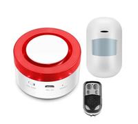 Fangxuee TUYA SMART Home Security di Allarme Kit WiFi Wireless Burglar Alarm Alarm Motion Door Worter Sensor