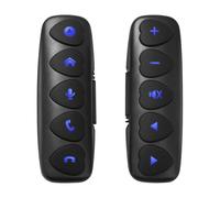 Fangxuee Universale Bluetooth 10 Multifunzione Wireless per Volante Android per Autoradio Dvd Multimediale