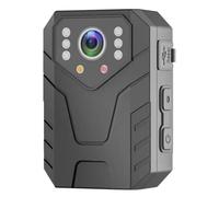 Fangxuee Visita Notturna VISUALITÀ VISUALIZZAZIONE Full HD 1080p Mini Body Camera da 2 Pollici IPS Touch Screen Security Codice Codice Cam Camma