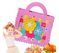FANGZ Cuci le tue borse, kit da cucito per principianti - Progetti di cucito per borsette per principianti - Cuci la tua borsa artigianale Kit da cucito facile e divertente Artigianato artistico fatto