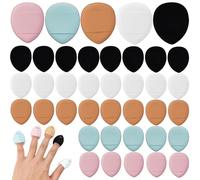 Fangzichen 75 spugnette per cipria, morbide, per fondotinta, cipria, per applicare sotto gli occhi, correttore, crema di riparazione, strumento cosmetico