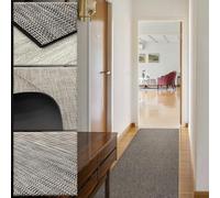 FangZin Corridoio Vnilico Riccio 70x400 - Tappeto Vinile, Tappeto Esterno, Cucina, Vinile, Salone, Ingresso