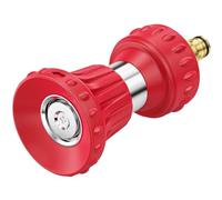 FANHAO Ugello per Tubo da Giardino Stile Pompiere, Pistola da Giardino Antincendio, Pistola Acqua Giardino Regolabile Antigoccia ad alta Pressione per Irrigazione di Prato/Giardino
