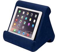 FANIER Cuscino Supporto per Tablet, Multi-Angolo Supporto Tablet Universale in Spugna Compatibile con Tablet, iPad, per lettori di libri elettronici, smartphone, magazine (azzurro mare)