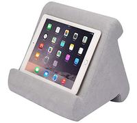 FANIER Cuscino Supporto per Tablet, Multi-Angolo, Universale, Compatibile con Tablet, iPad, Lettori di Libri Elettronici, Smartphone, Magazine (Grigio)
