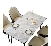 FANIVIN PVC Tovaglia Pellicola Protettiva Per Mobili Antivegetativa Facile da Pulire Giallo chiaro A Spessore 1,0mm Dimensioni 80x80cm